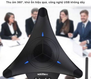 Đánh giá loa hội nghị không dây MST X3W – Thiết bị mic họp trực tuyến âm thanh rõ nét cho doanh nghiệp