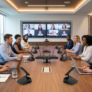 Bộ micro hội nghị cổ ngỗng không dây XTUGA YT8 – Giải pháp âm thanh chuyên nghiệp cho phòng họp